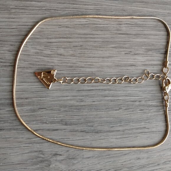 Guess Wrap Bracelet Gold Tone with Dangle - Picture 3 of 10
